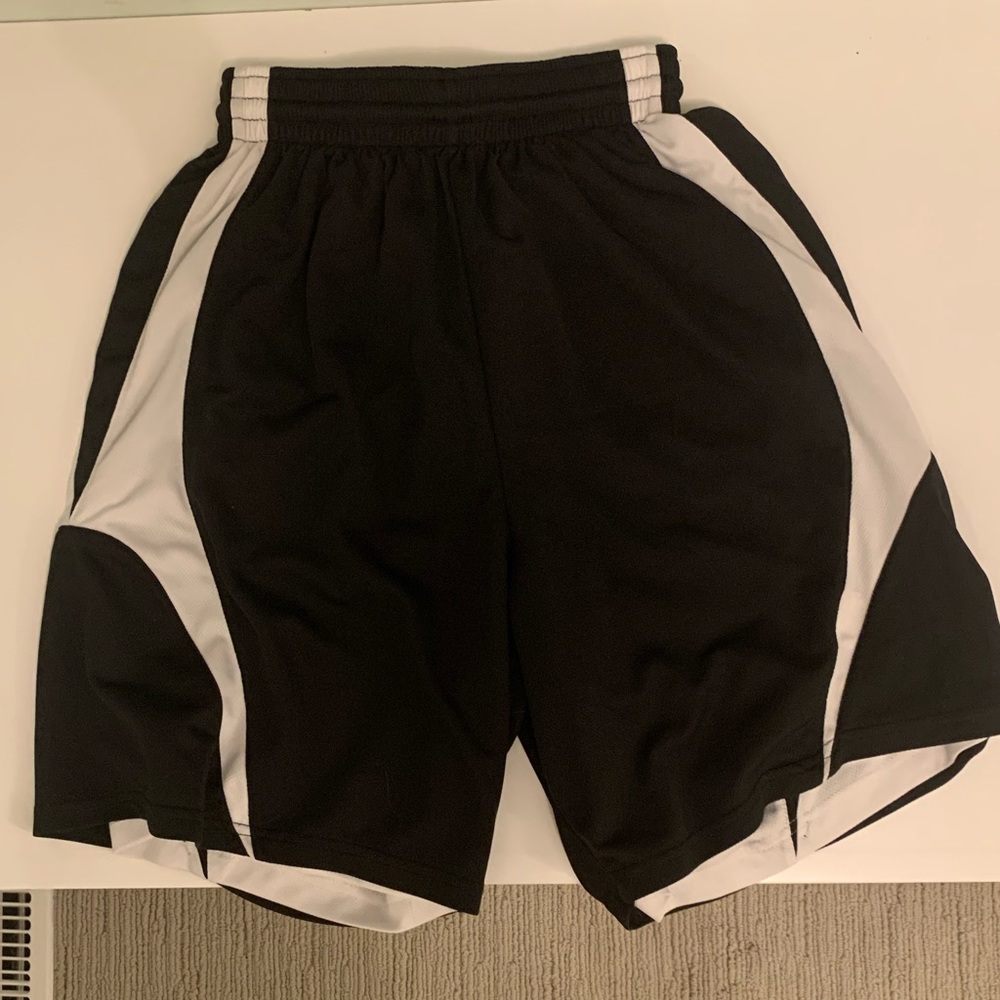 Reversible Black and White Basketball Shorts